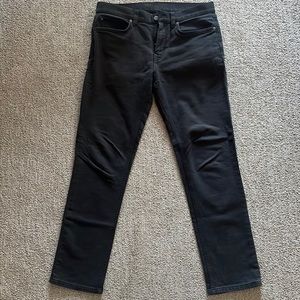 Banana Republic Dark Gray Traveler slim fit pants 31x30